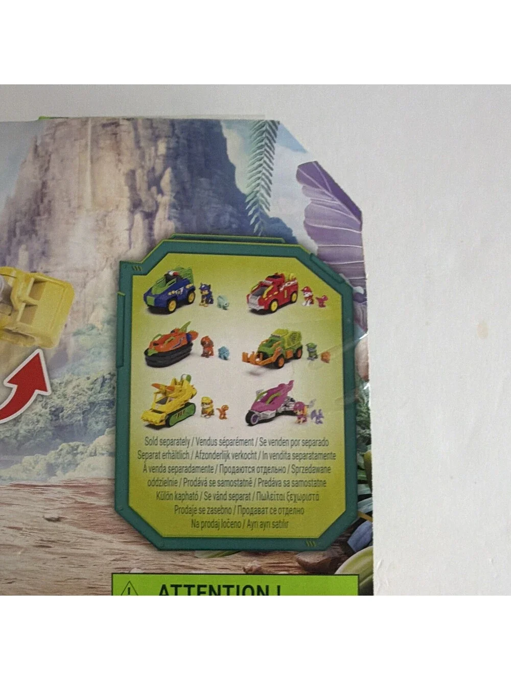 Spin Master PAW Patrol Dino Movie Rubble Dino Rescue Bulldozer Toy